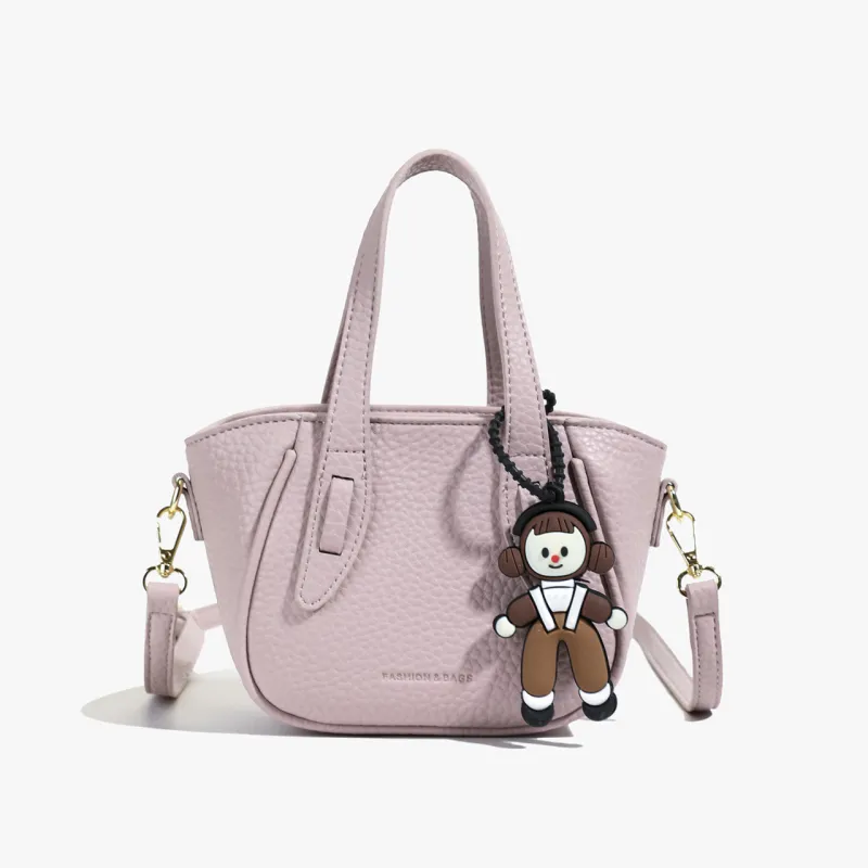 Meow In The Grass PU Handbag Women's Multicolor-13