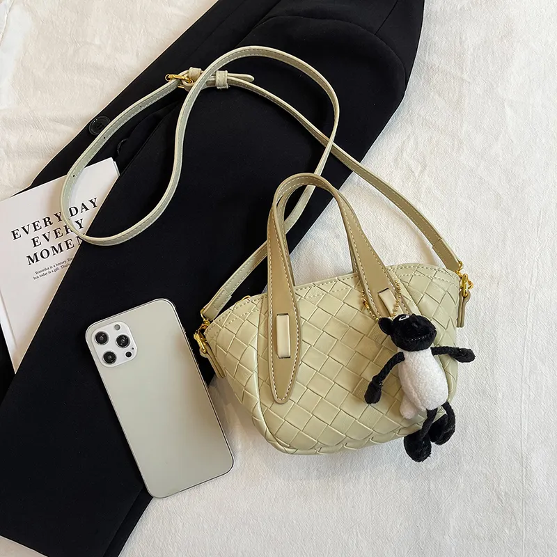 Meow In The Grass PU Handbag Women's Multicolor-8