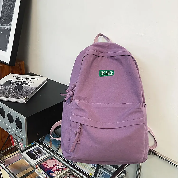 Meow In The Grass Canvas Bag Backpack-6