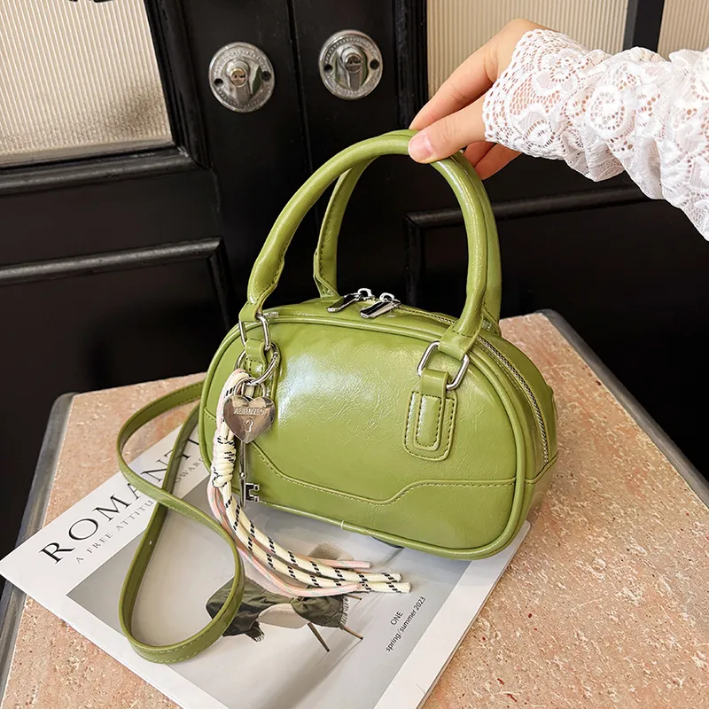 Meow In The Grass PU Handbag Women's Multicolor-23