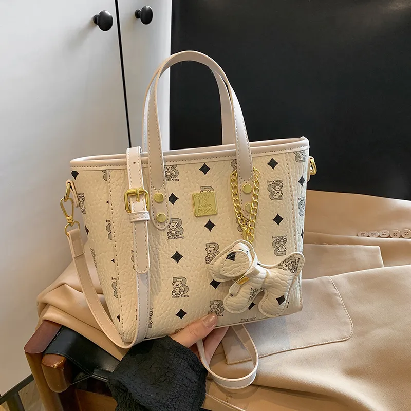 Meow In The Grass PU Handbag Regular Women's Multicolor-3