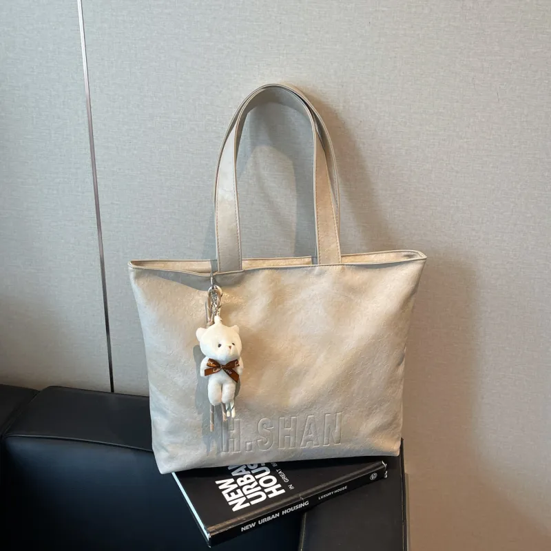 Meow In The Grass PU Tote Bag, Shoulder Bag Women's-8