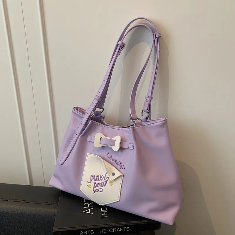 Meow In The Grass PU Shoulder Bag Women's Multicolor-22