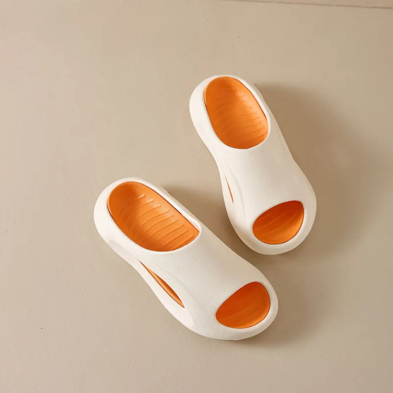 Little Red Man Abrasion Resistant Slide Slippers Unisex-6