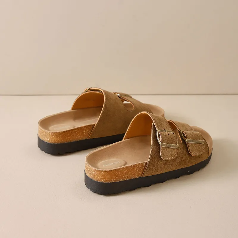 Little Red Man Slide Slippers Women's-3