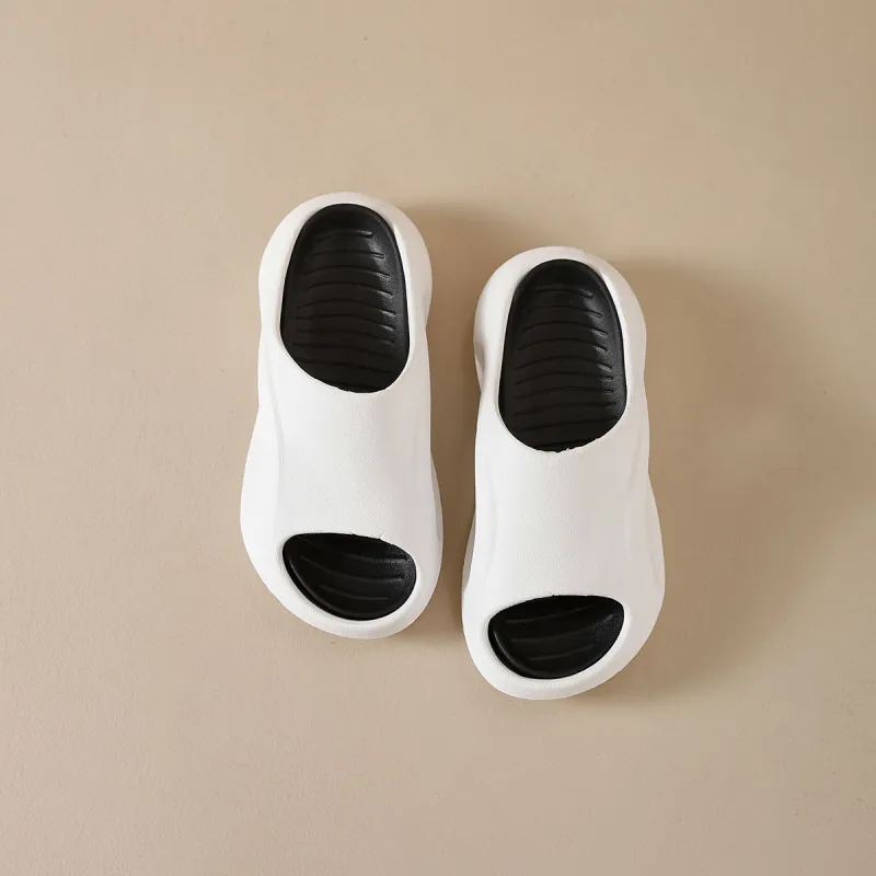 Little Red Man Abrasion Resistant Slide Slippers Unisex-11