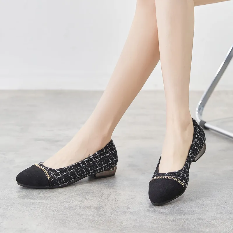 Little Red Man Casual Single Shoes Women's-5