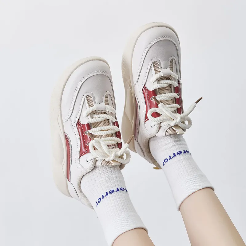 Little Red Man Low-Top Casual Shoes Women's-14