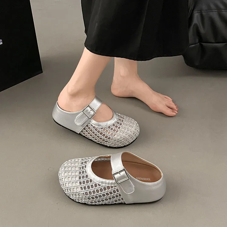 Little Red Man Rubber Sole Odor Resistant, Slip Resistant, Quick Dry Closed Toe Slippers Women's-11