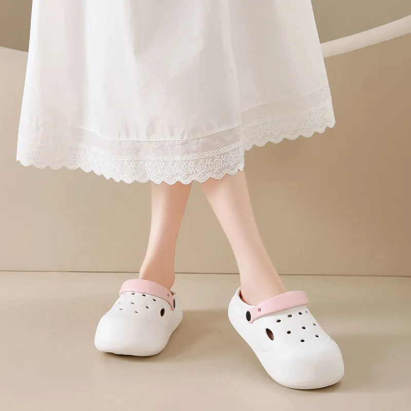 Little Red Man Clogs Women's-9