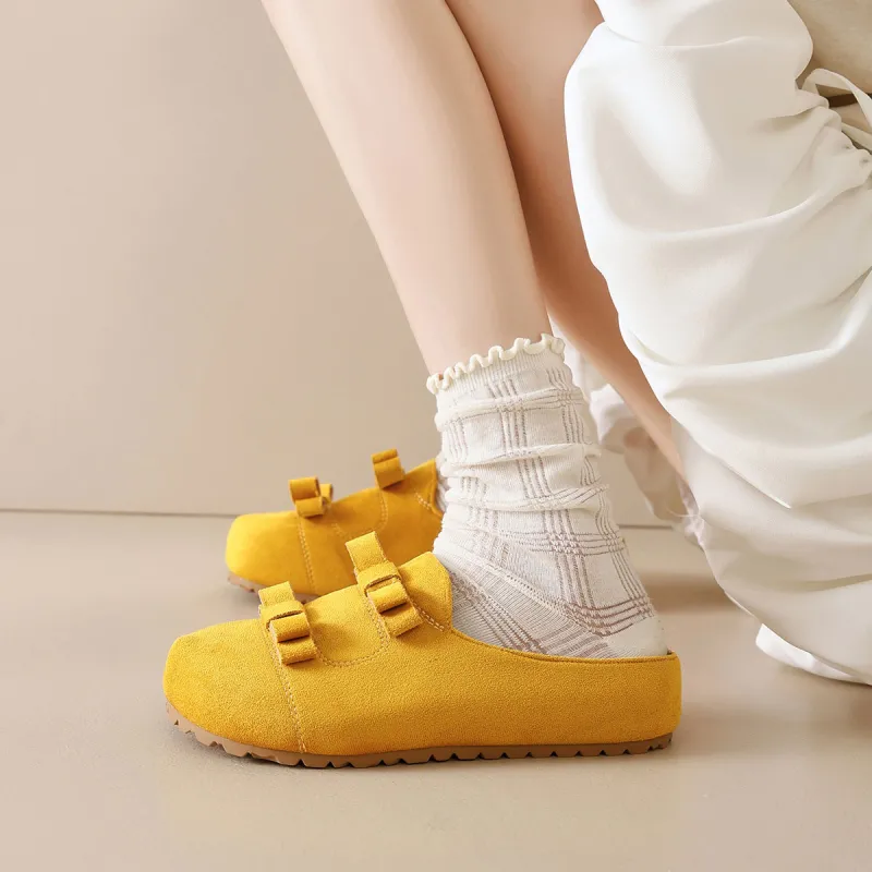 Little Red Man Closed Toe Slippers Women's-7