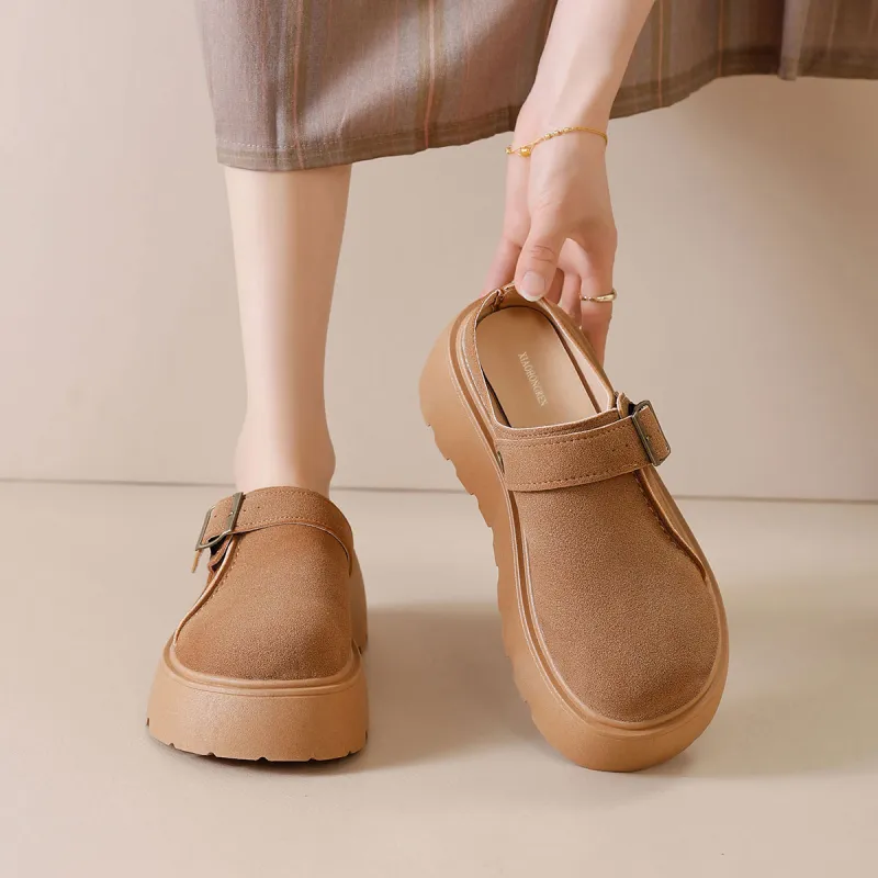 Little Red Man Closed Toe Slippers Women's-6