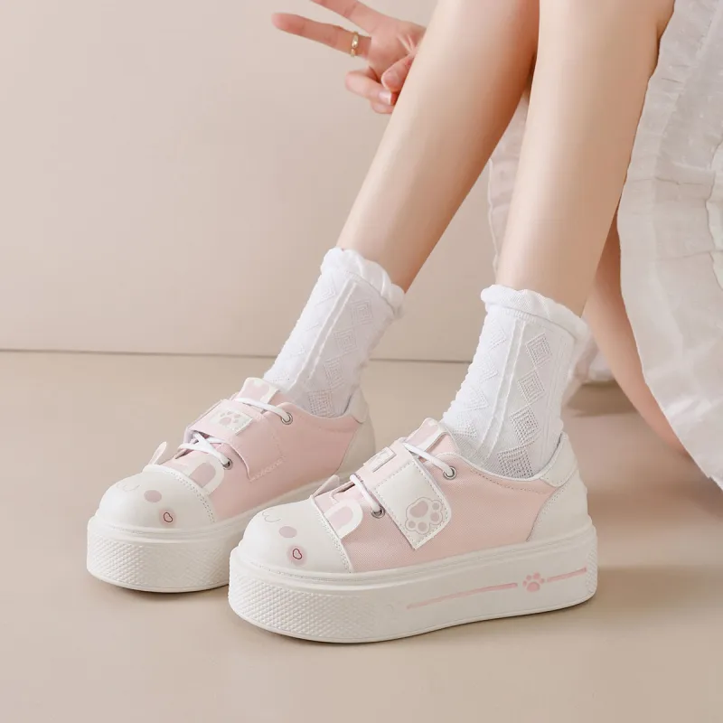 Little Red Man Abrasion Resistant Low Top Casual Shoes Women's-7