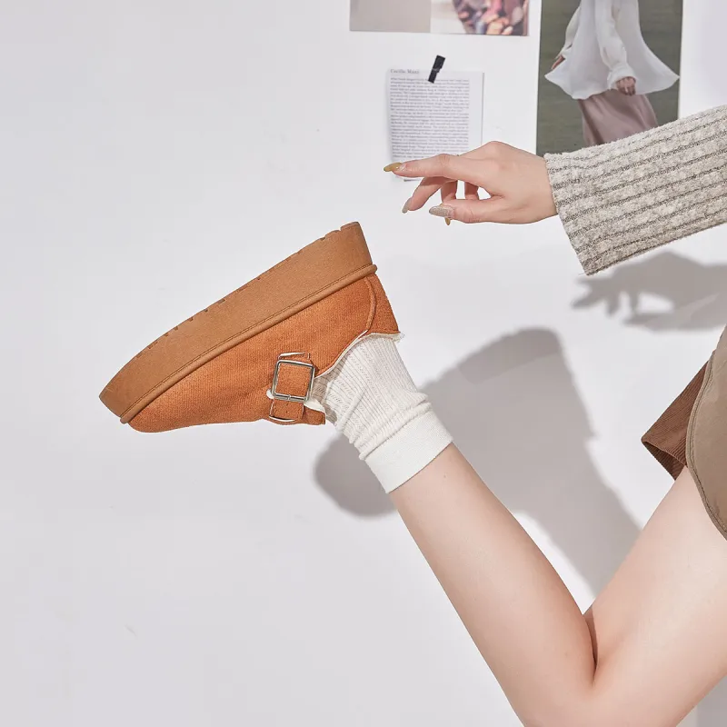 Little Red Man Casual Single Shoes Women's-3