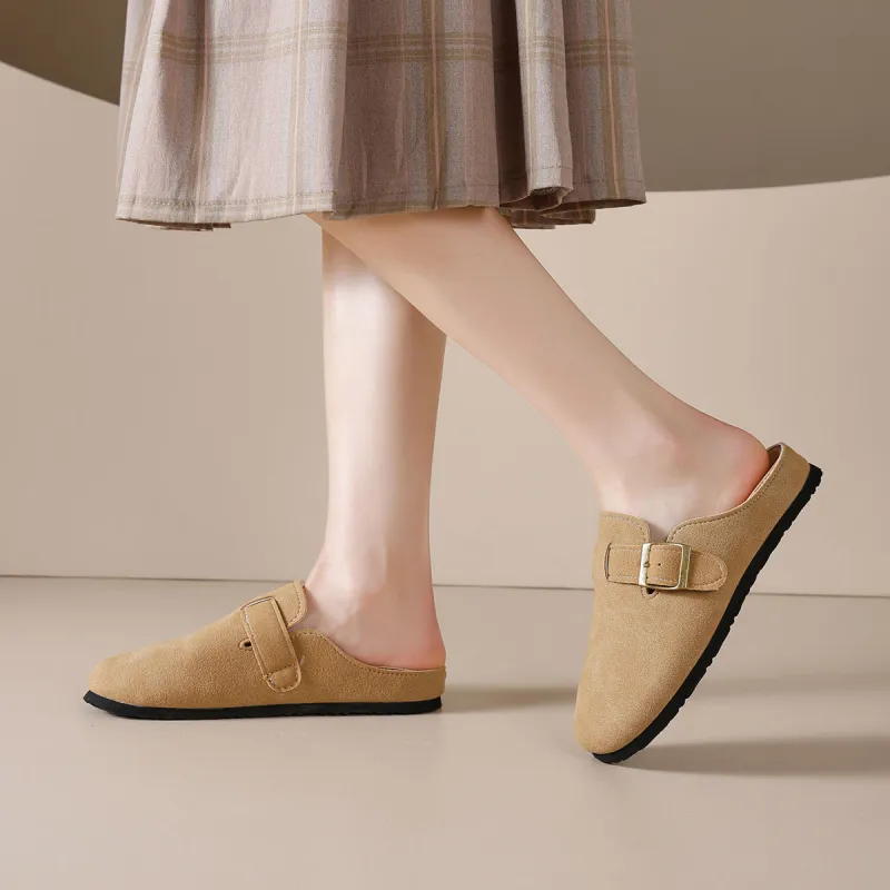 Yiya Abrasion Resistant Slip Resistant Wrap toe Slippers Women's-7