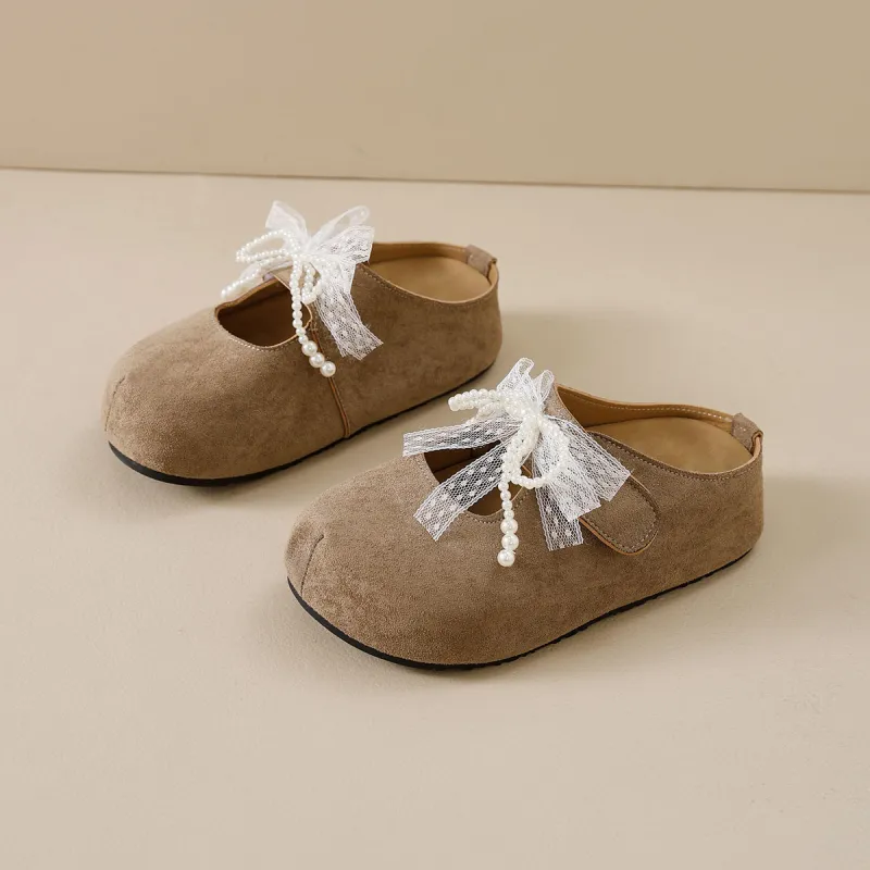 Little Red Man Rubber Sole Slip Resistant Closed Toe Slippers Women's-10