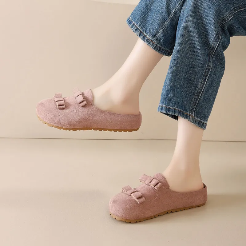 Little Red Man Closed Toe Slippers Women's-10