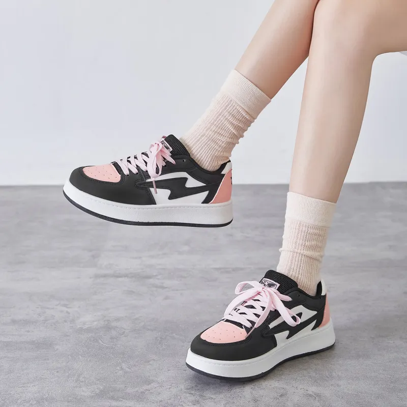 Little Red Man Skateboard Shoes Women's-6