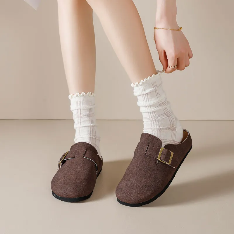 Yiya Abrasion Resistant Slip Resistant Wrap toe Slippers Women's-9