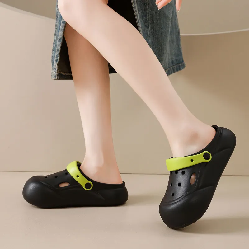 Little Red Man Clogs Women's-3