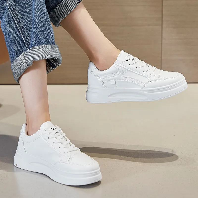 Little Red Man Cushioning Wear-Resistant Low-Top Skateboard Shoes Women's-9