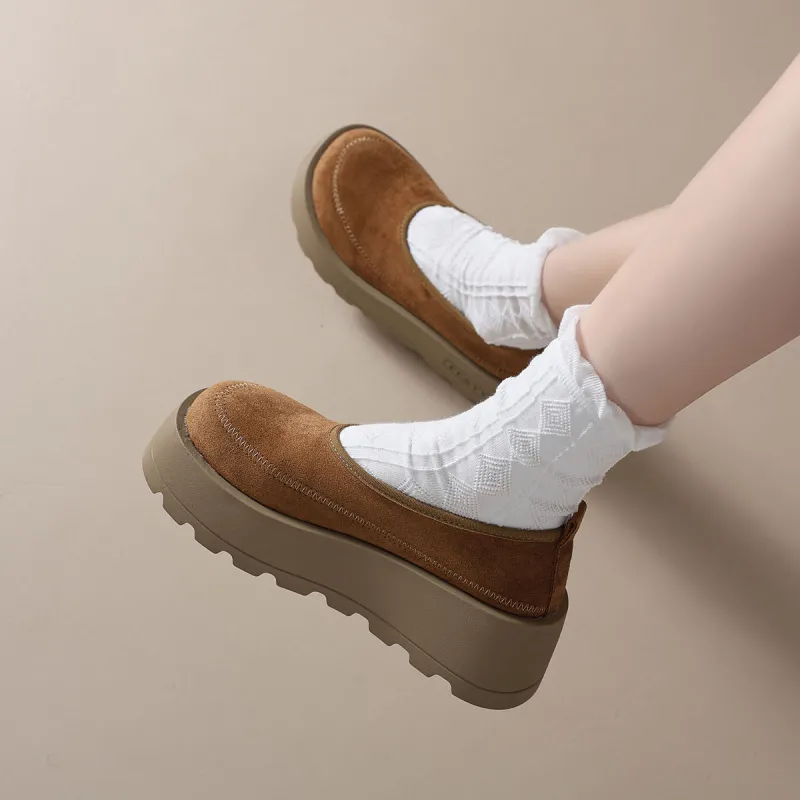 Little Red Man Casual Single Shoes Women's-10