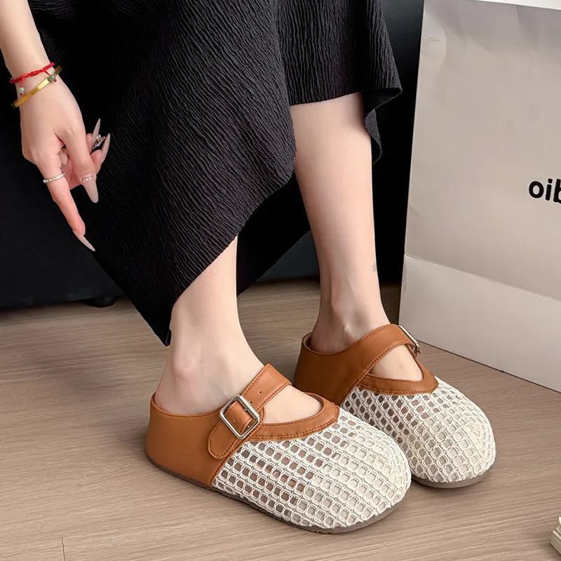 Little Red Man Rubber Sole Odor Resistant, Slip Resistant, Quick Dry Closed Toe Slippers Women's-5