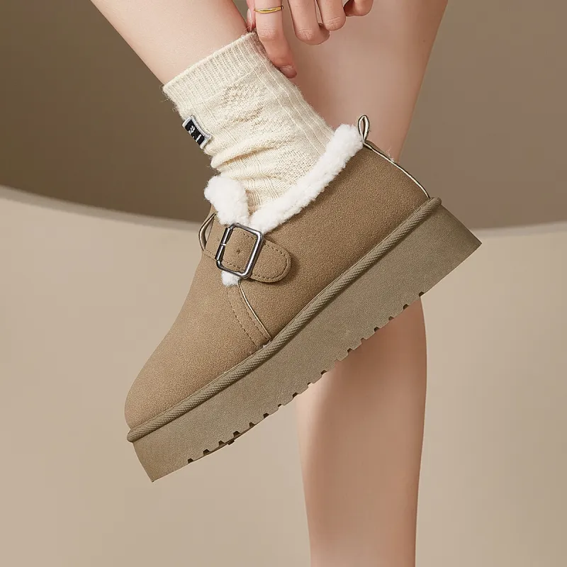 Little Red Man Casual Single Shoes Women's-1