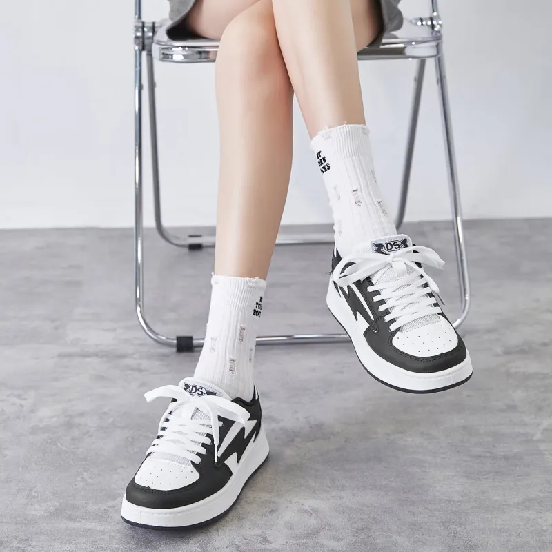 Little Red Man Skateboard Shoes Women's-15