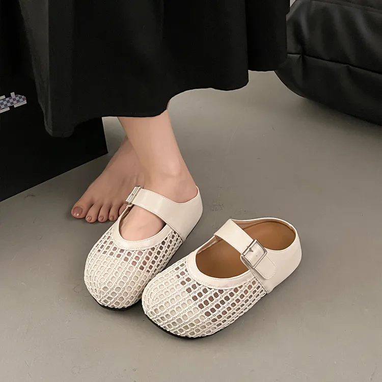 Little Red Man Rubber Sole Odor Resistant, Slip Resistant, Quick Dry Closed Toe Slippers Women's-1