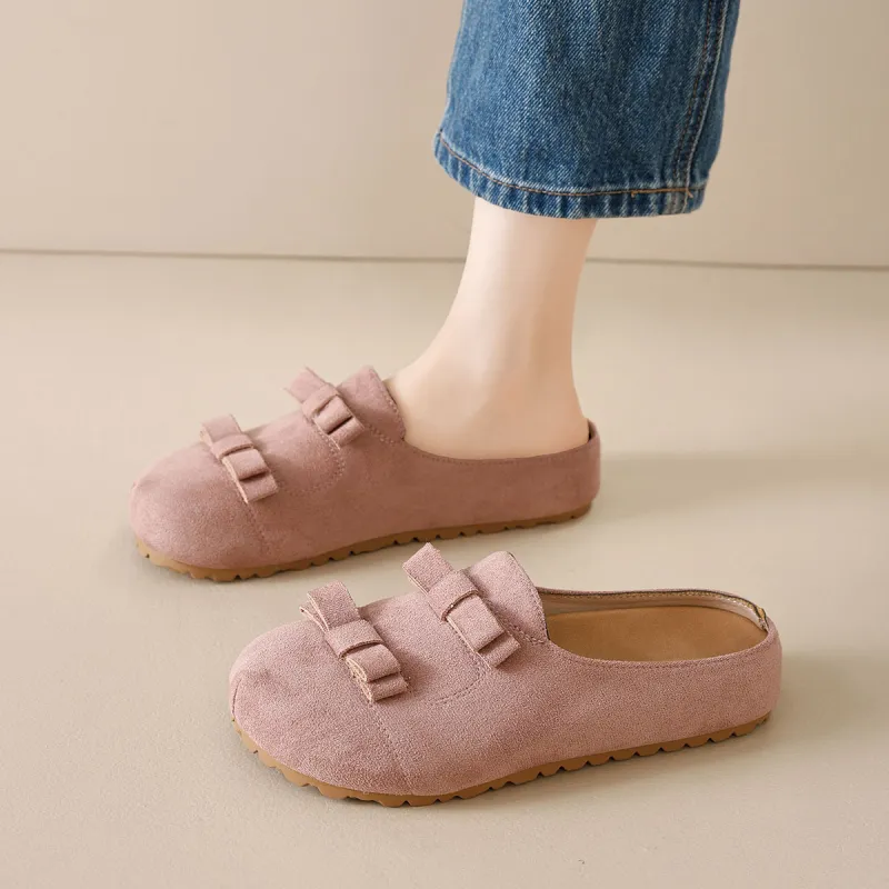 Little Red Man Closed Toe Slippers Women's-9