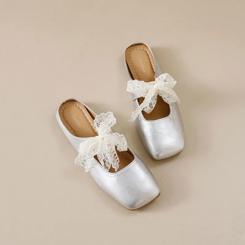 Little Red Man Closed Toe Slippers Women's-10