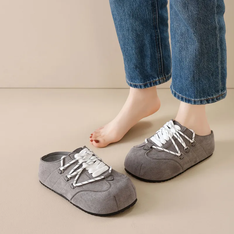 Little Red Man Slip Resistant Closed Toe Slippers Women's-1
