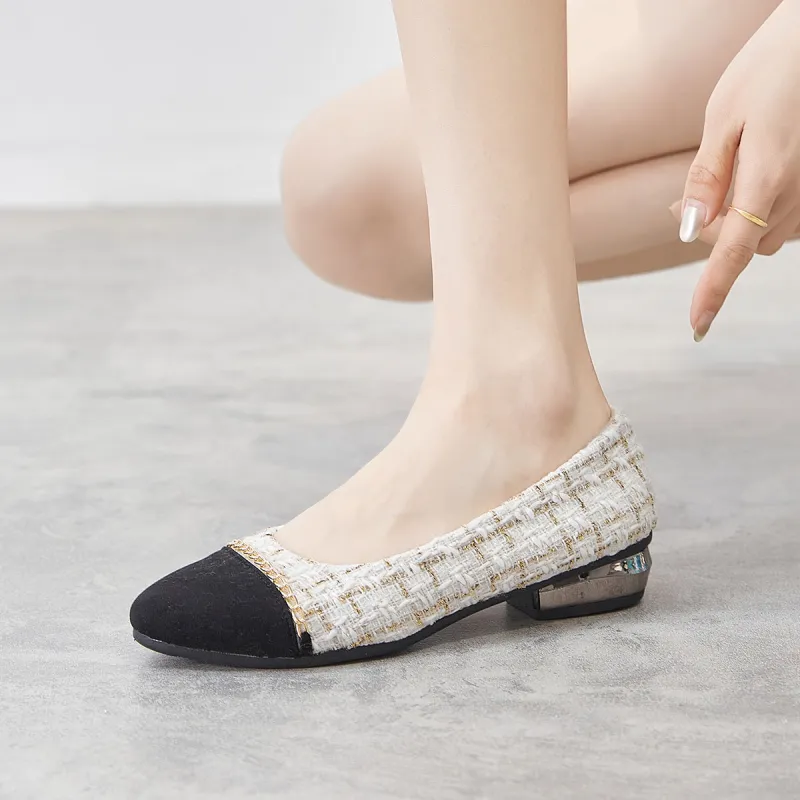 Little Red Man Casual Single Shoes Women's-14