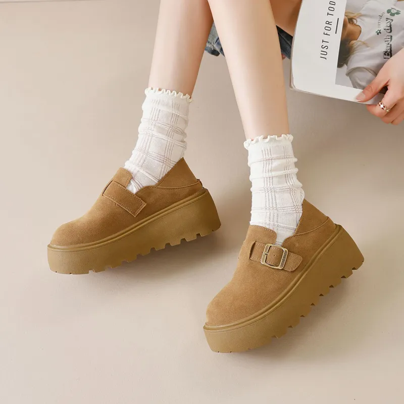 Little Red Man Casual Single Shoes Women's-3
