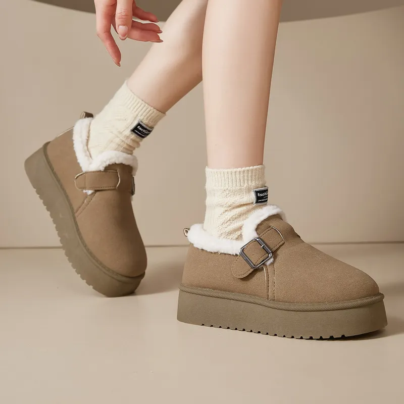 Little Red Man Casual Single Shoes Women's-4