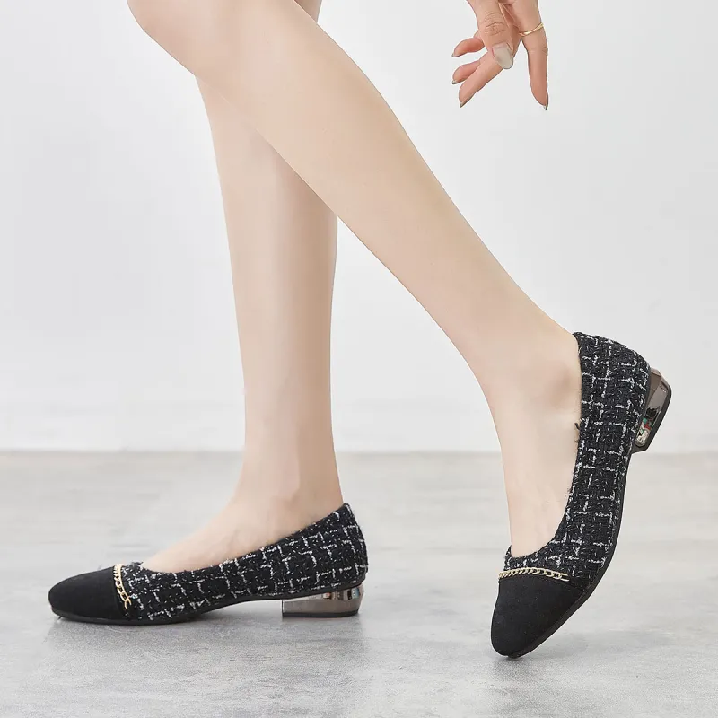 Little Red Man Casual Single Shoes Women's-7