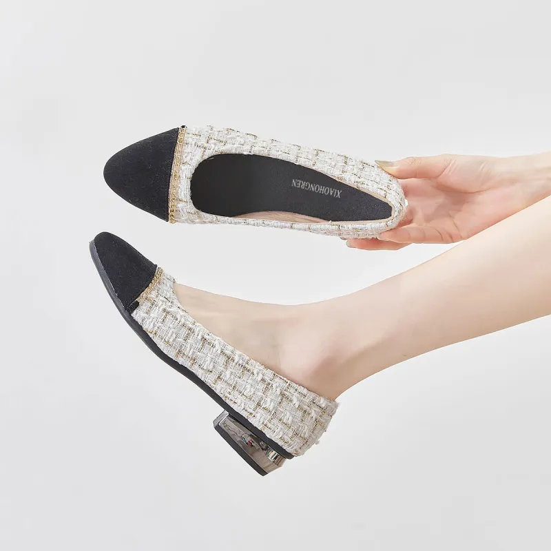 Little Red Man Casual Single Shoes Women's-17