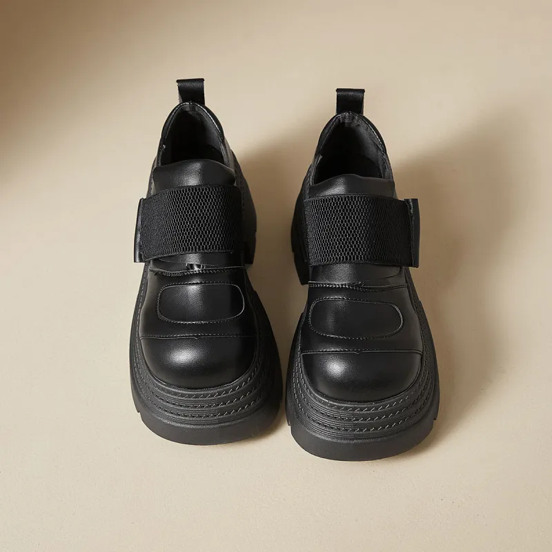 Little Red Man Loafers Women's Black-5