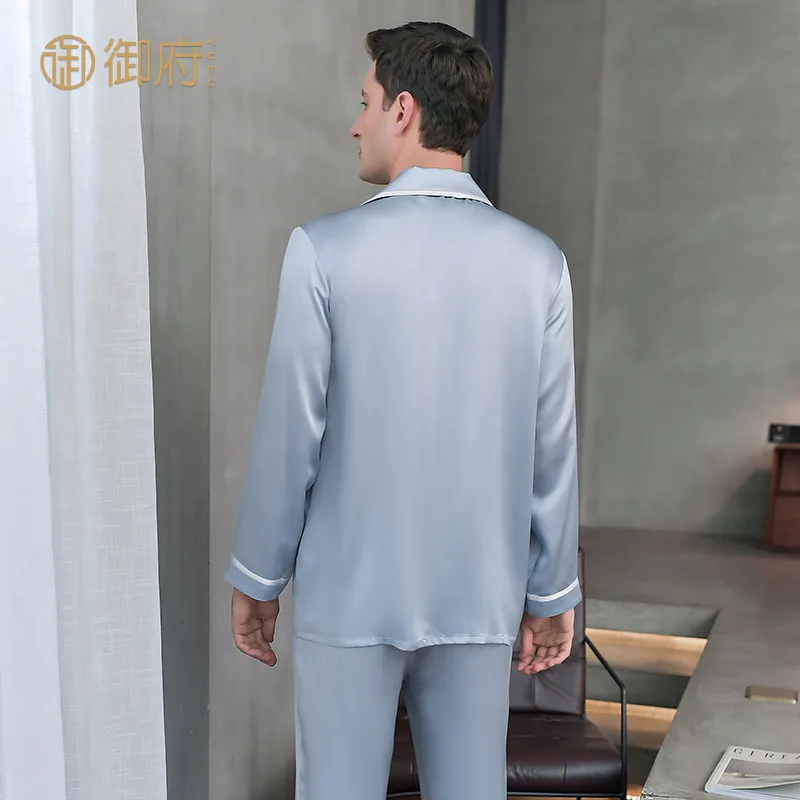 Imperial Palace Pajama Set Men's Sky Blue-2