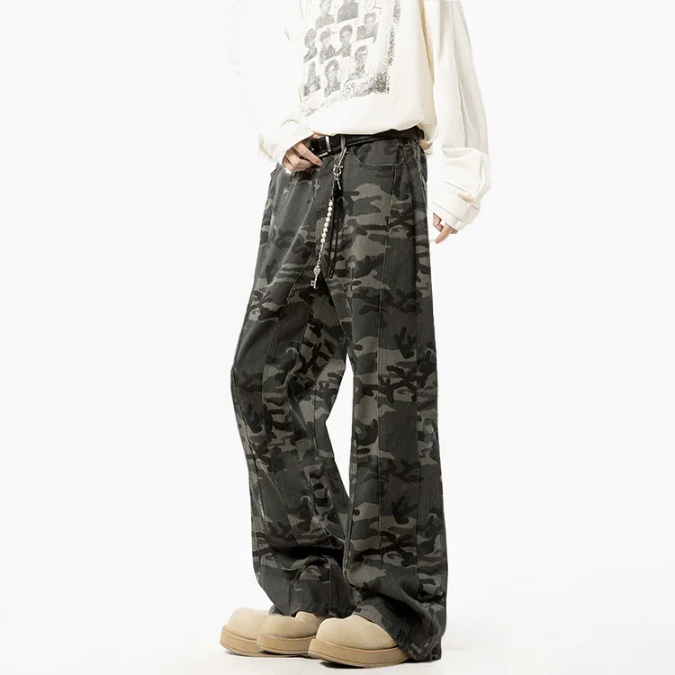 HDPV Casual Pants Unisex Army Green-5