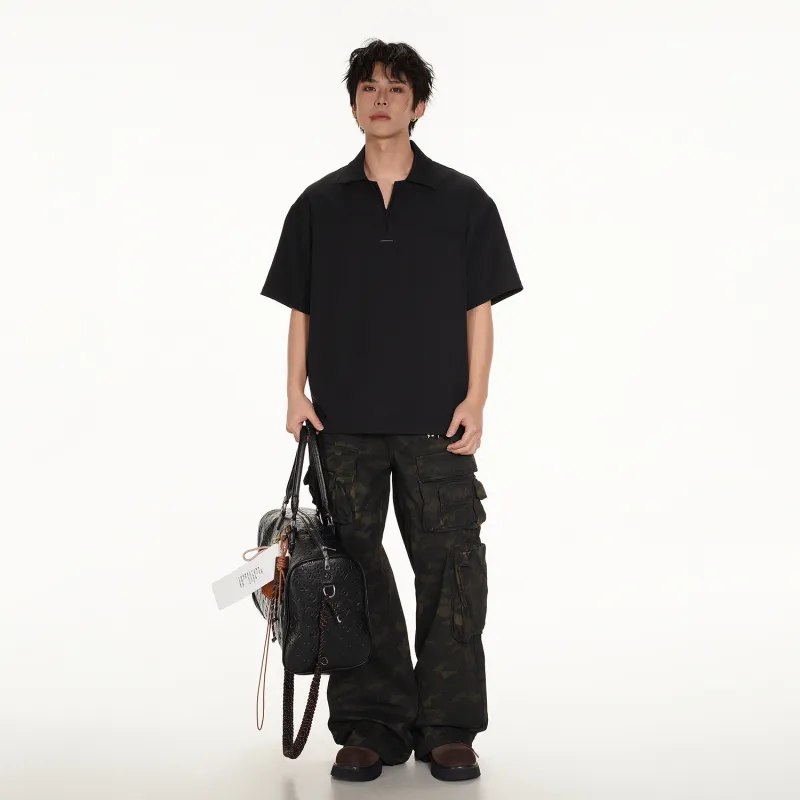 PAINT STAIN Polo Shirts Unisex-2