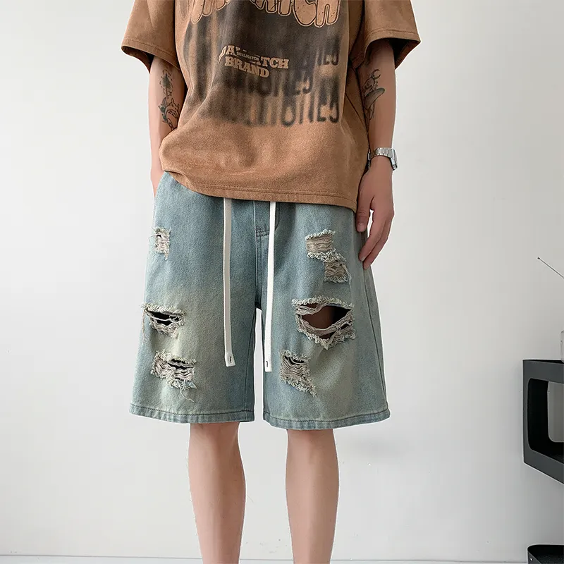 HDPV Denim Shorts Unisex-2