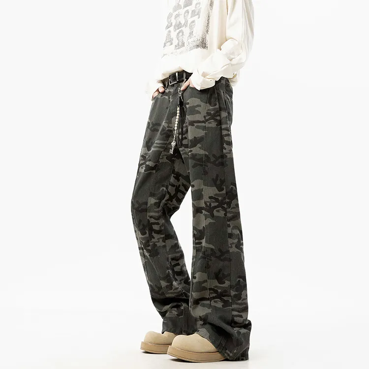 HDPV Casual Pants Unisex Army Green-4