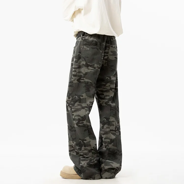 HDPV Casual Pants Unisex Army Green-1
