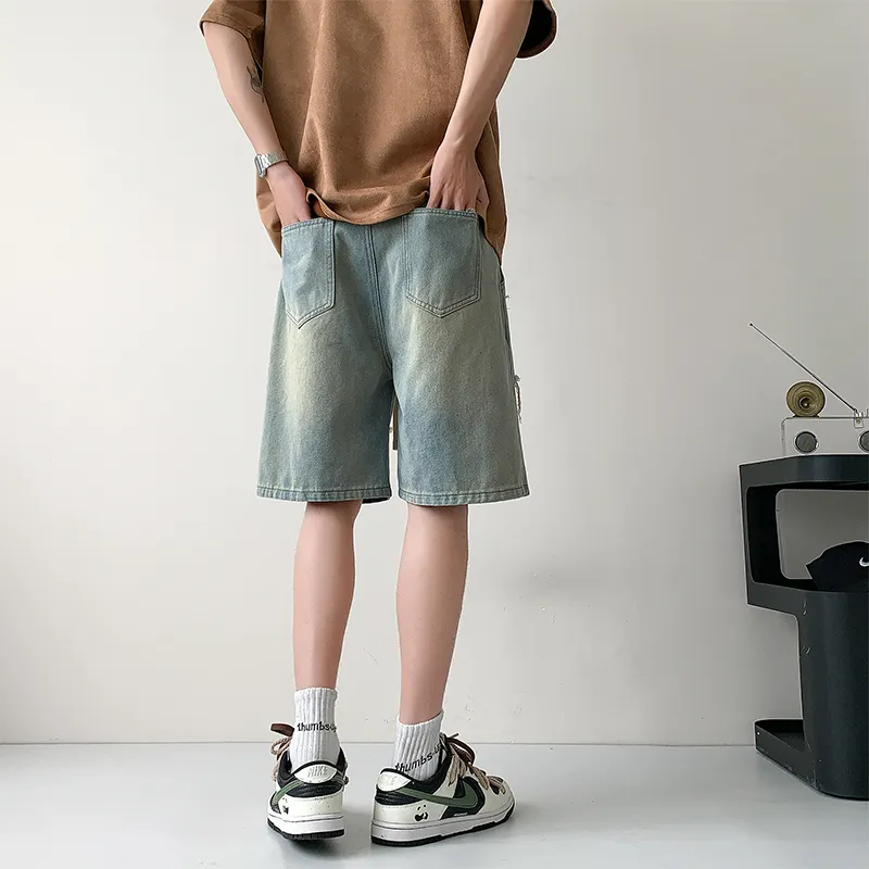 HDPV Denim Shorts Unisex-4