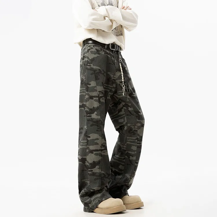 HDPV Casual Pants Unisex Army Green-3