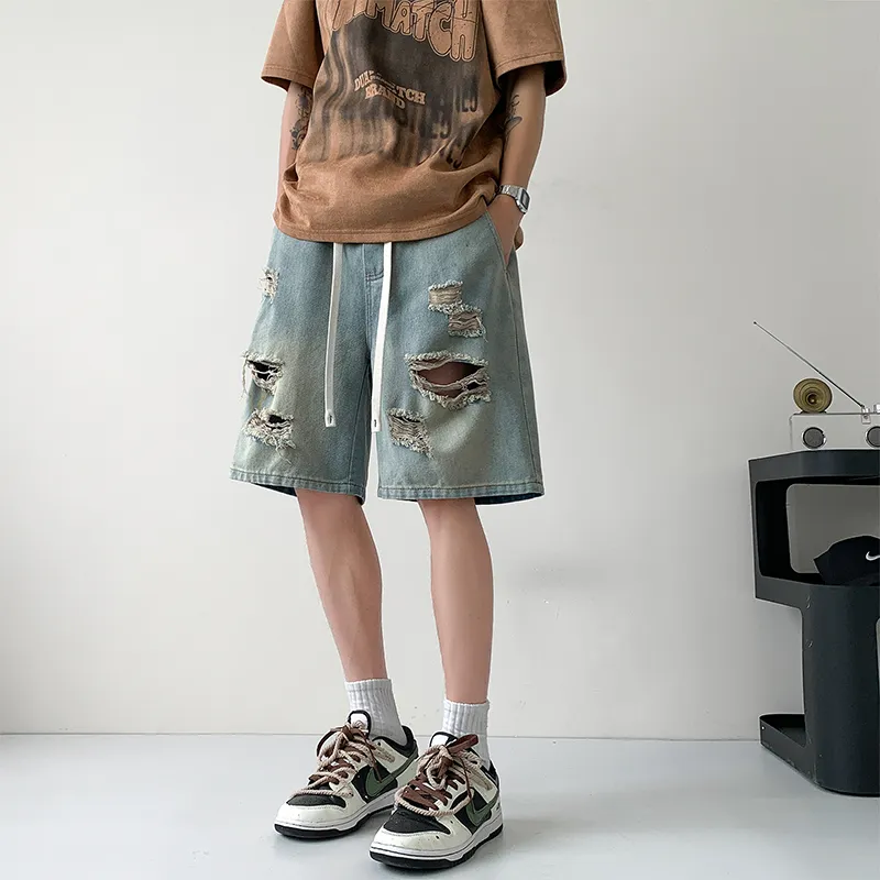 HDPV Denim Shorts Unisex-3