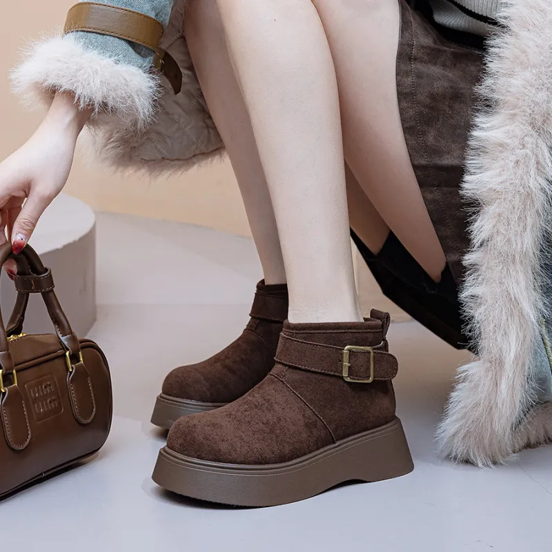 Medd Ankle Boots Women's Coffee/Chestnut-14