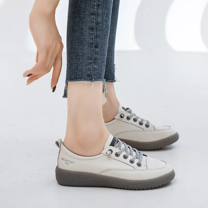 Medd Non-slip Lightweight Low-Top Skateboard Shoes Women's-5